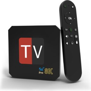 streaming stick pro smart tv, tv box, supports 8k resolution