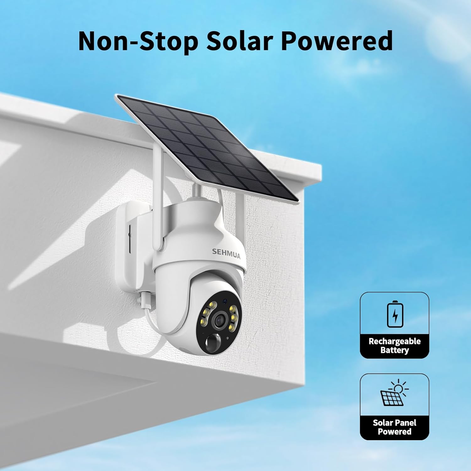 sehmua 2k solar security cameras wireless outdoor sehmua 2k solar security cameras wireless outdoor