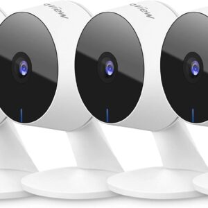 laview security cameras 4pcs, home security camera indoor 1080p