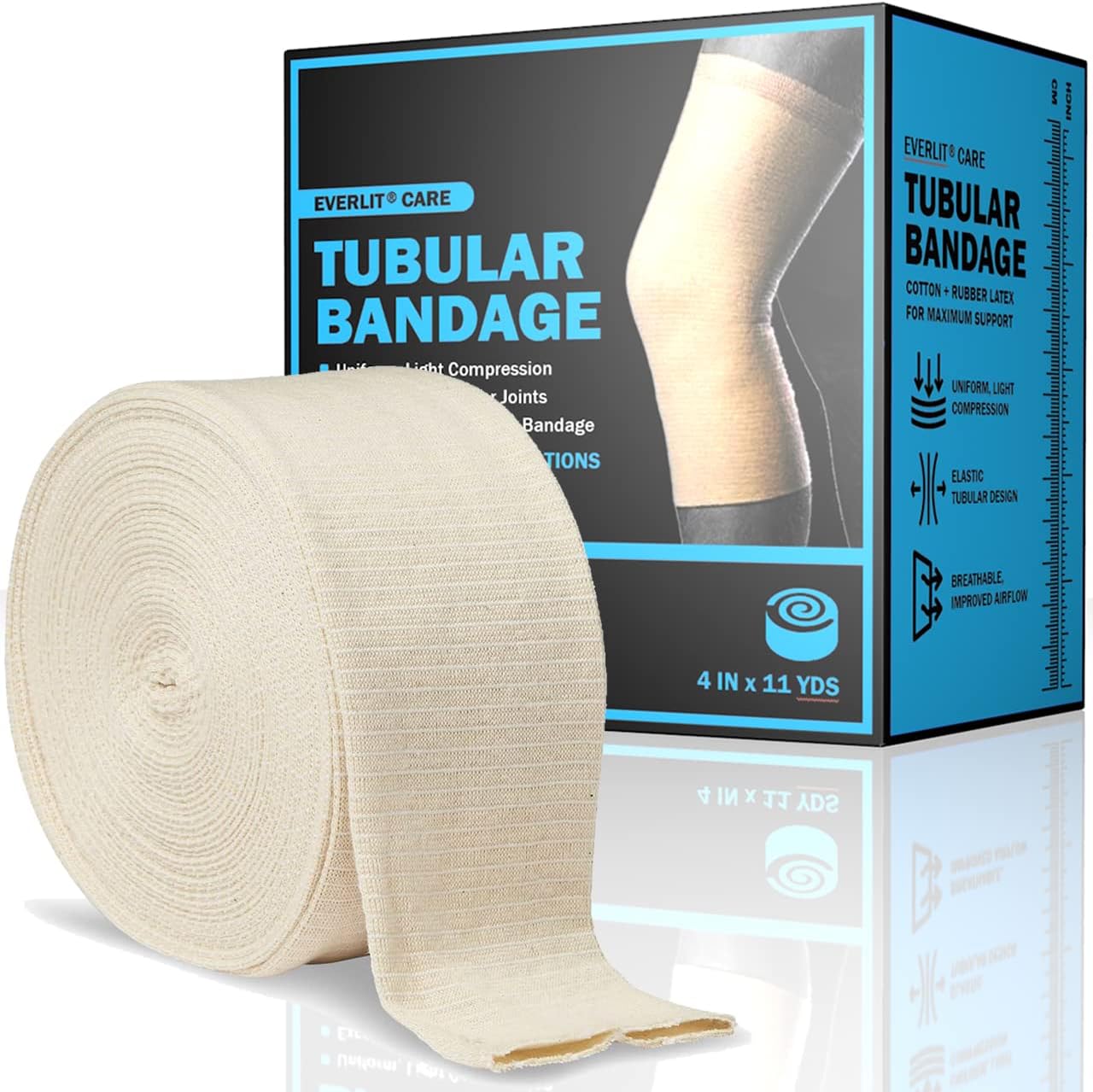 everlit elasticated tubular support bandage everlit elasticated tubular support bandage