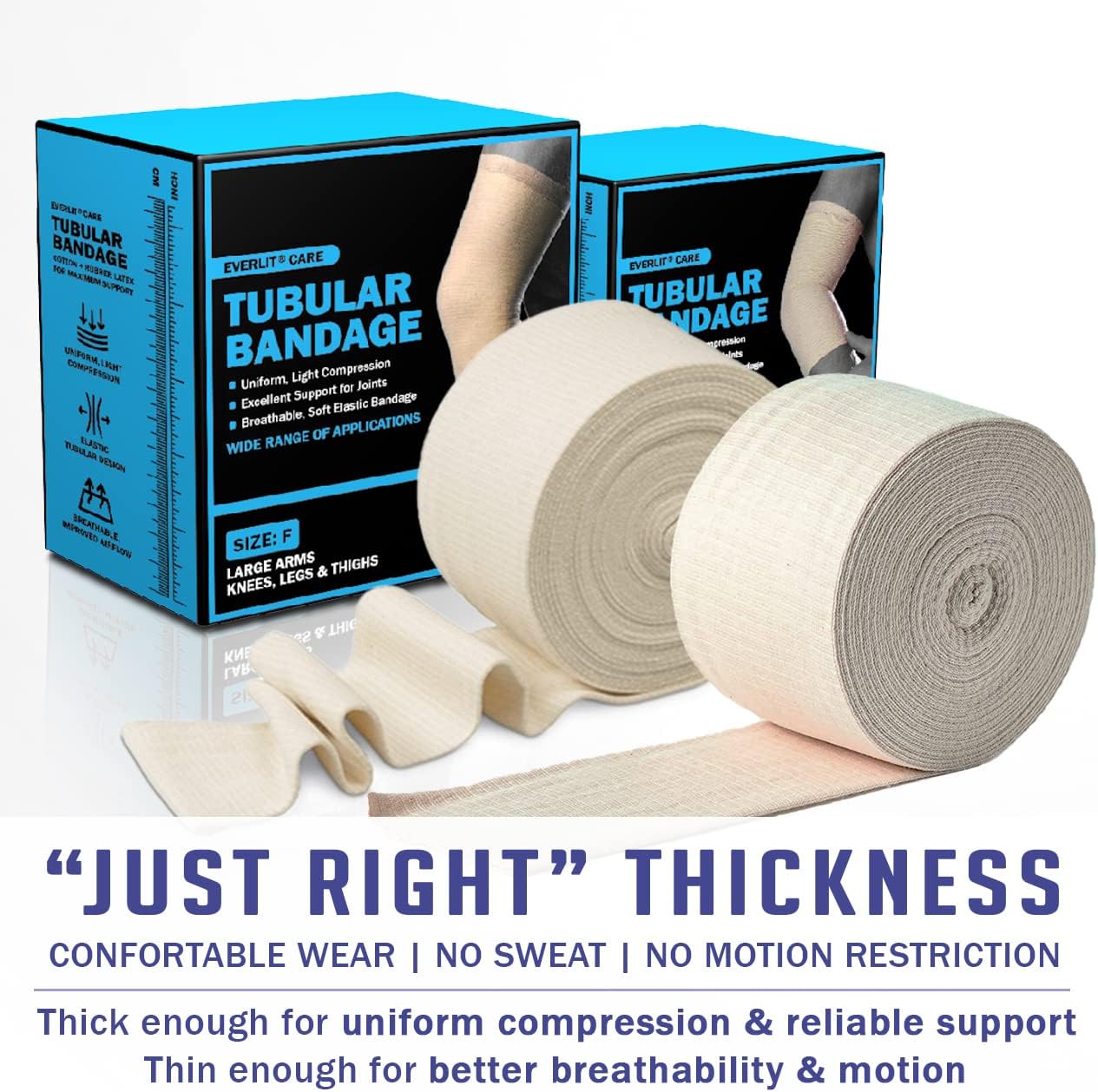everlit elasticated tubular support bandage everlit elasticated tubular support bandage