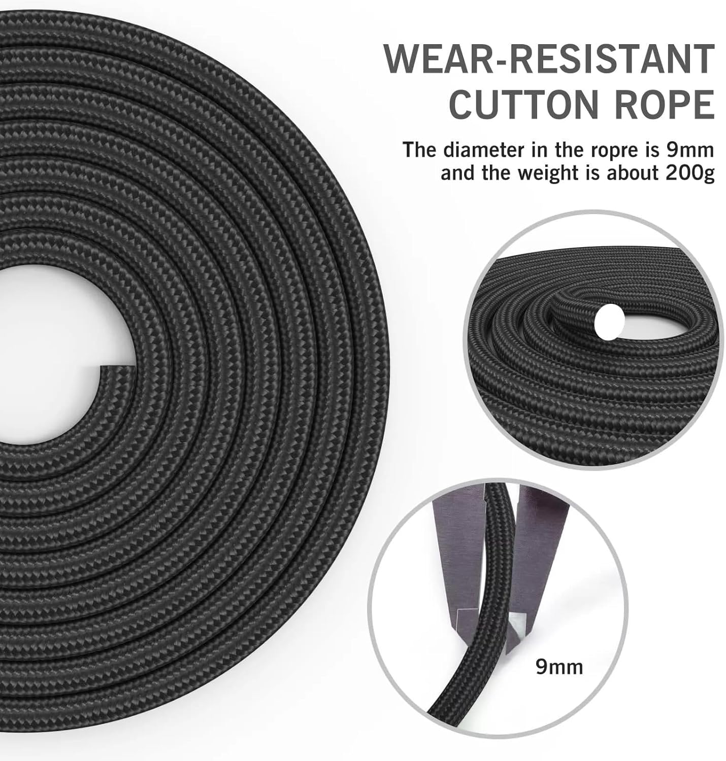 fitmyfavo jump rope cotton adjustable skipping weighted jumprope fitmyfavo jump rope cotton adjustable skipping weighted jumprope