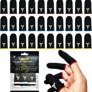 3 colors 30 pack e sports light model gaming finger sleeves