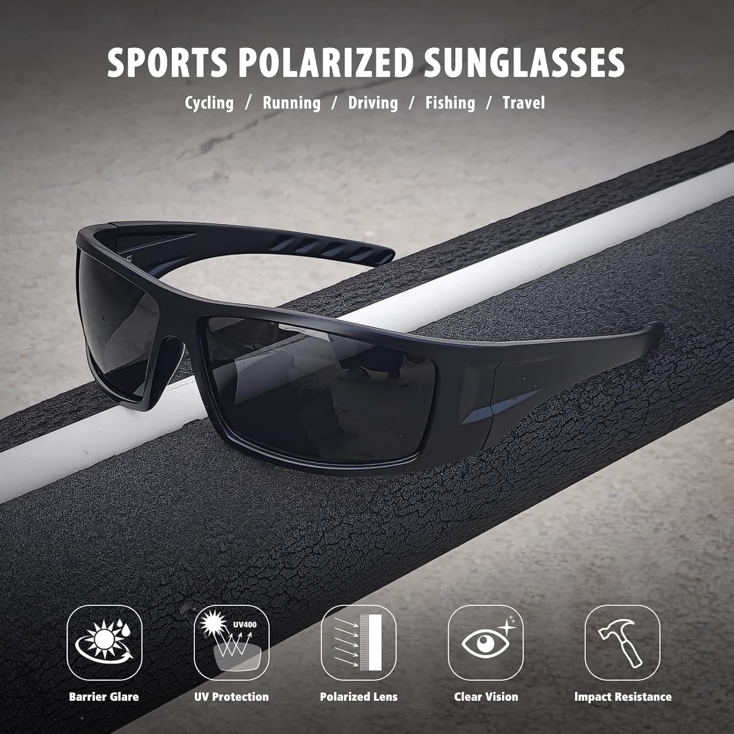 polarized sports sunglasses for men women polarized sports sunglasses for men women