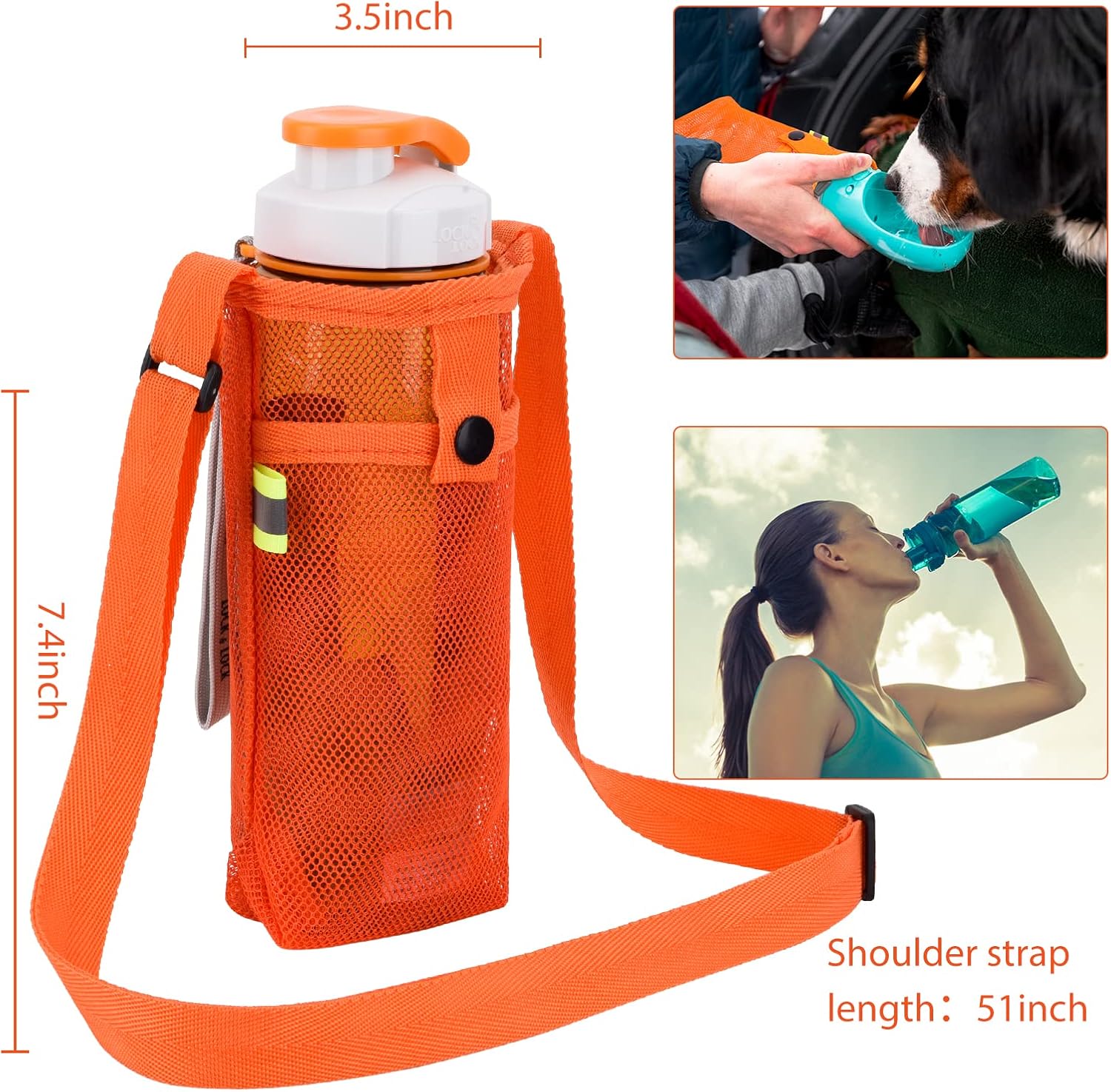 tainehs water bottle holder carrier with adjustable shoulder strap tainehs water bottle holder carrier with adjustable shoulder strap