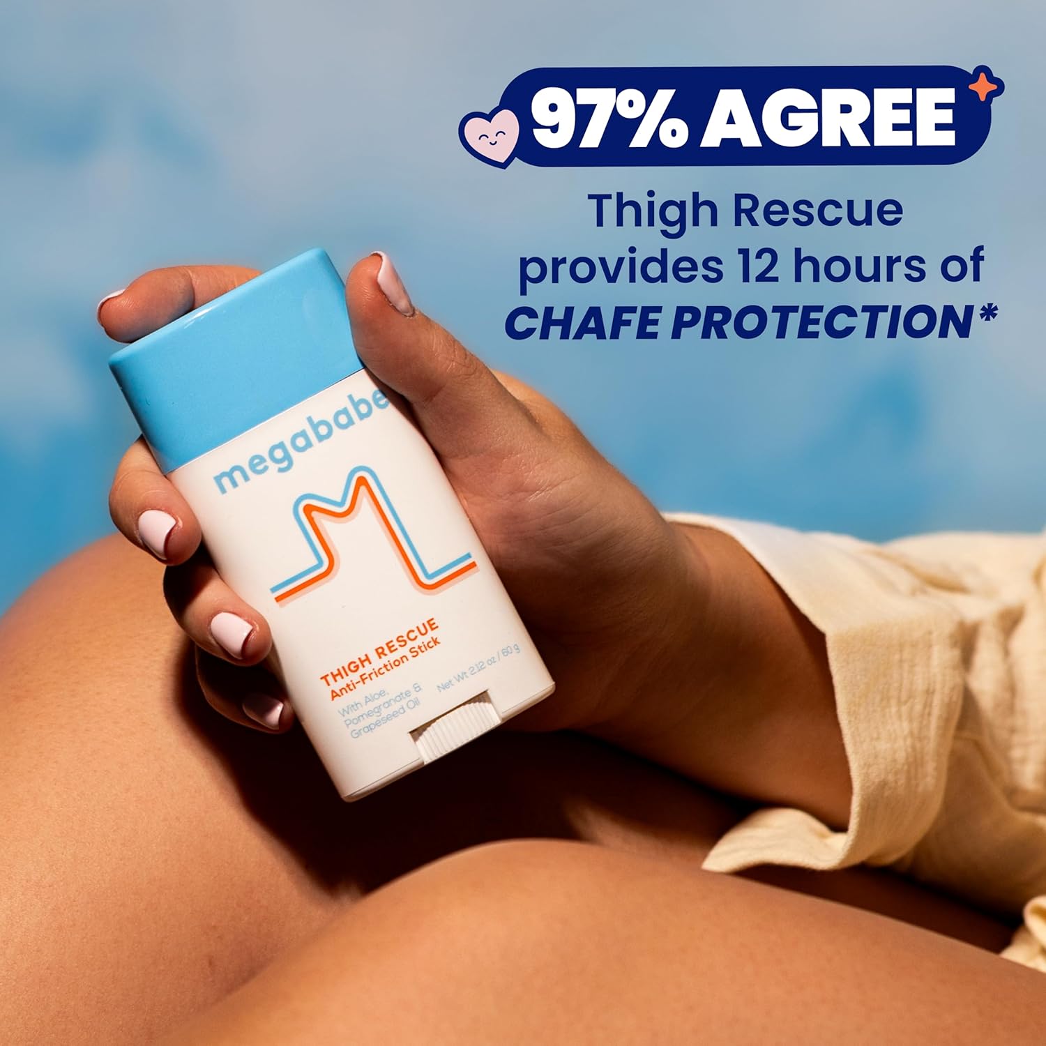megababe thigh rescue anti chafe stick megababe thigh rescue anti chafe stick