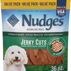 Shop blue buffalo nudges jerky cuts natural dog treats chicken