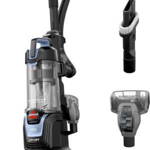 Shop bissell pet hair eraser allergen lift off with powerful suction, hepa, tangle free brush roll, 39883